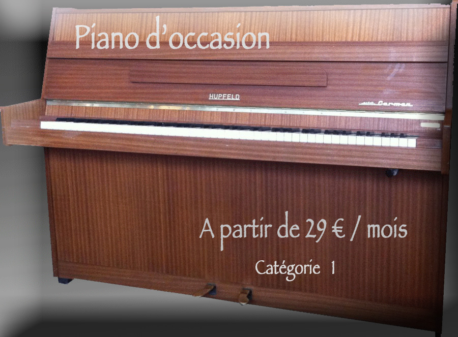 location de piano catégorie 1