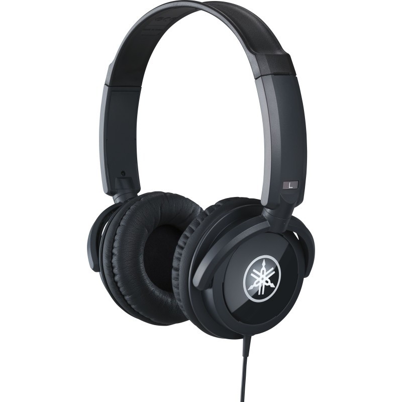 Casque audio fermé Yamaha HPH100. Existe en blanc ou en noir