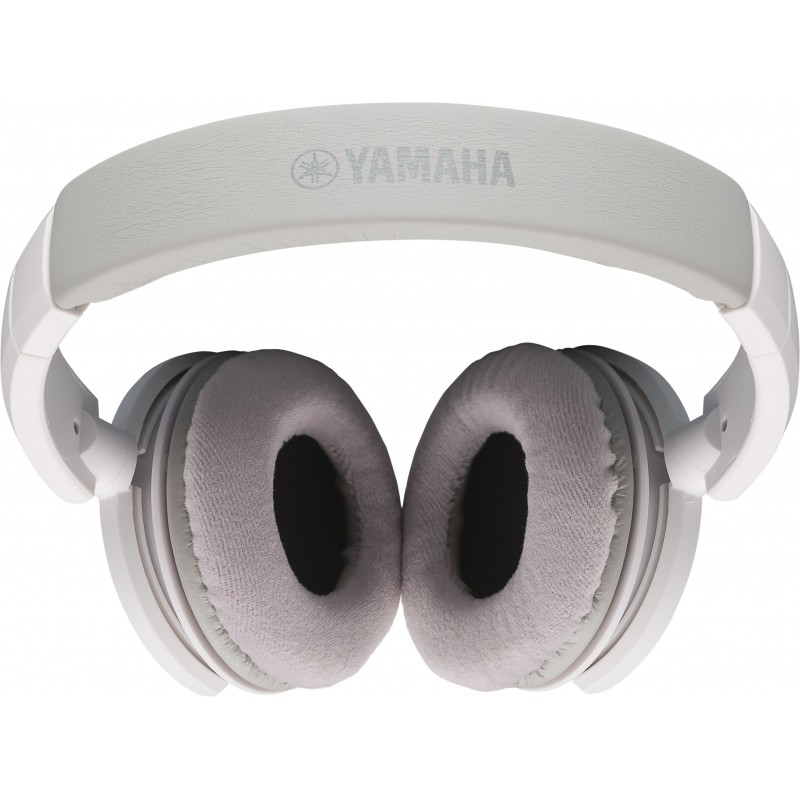 Casque audio fermé Yamaha HPH100. Existe en blanc ou en noir