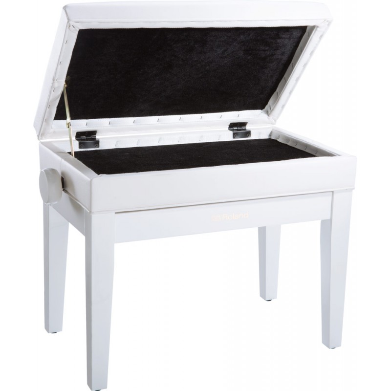 Banquette, tabouret de piano réglable en hauteur roland RPB-400 equipé d'un  coffre de rangement