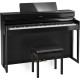 Roland HP704 noir verni - Piano numérique