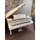 Piano Yamaha C3 blanc brillant d'occasion 