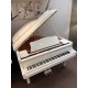 Piano Yamaha C3 blanc brillant d'occasion 
