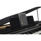 GP-3 noir brillant- Piano numérique à queue