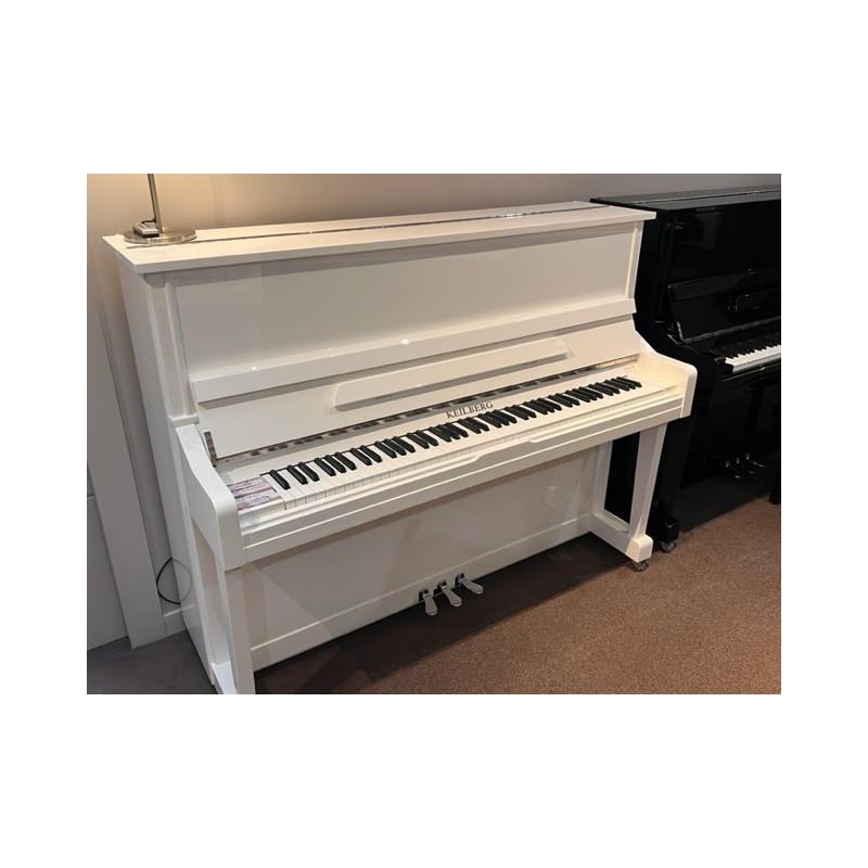 KEILBERG 122T blanc brillant - Piano d'occasion