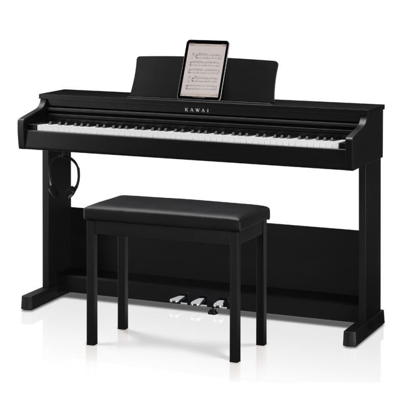Pack accessoires Piano Kawai CX202 avec banquette et casque