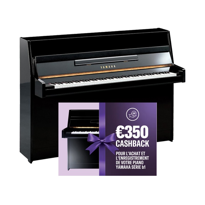 Piano droit YAMAHA B1 Opération Cash Back
