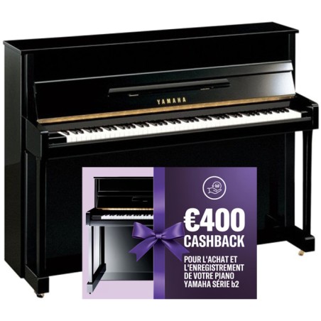 Piano droit YAMAHA B2e - Opération Cash Back