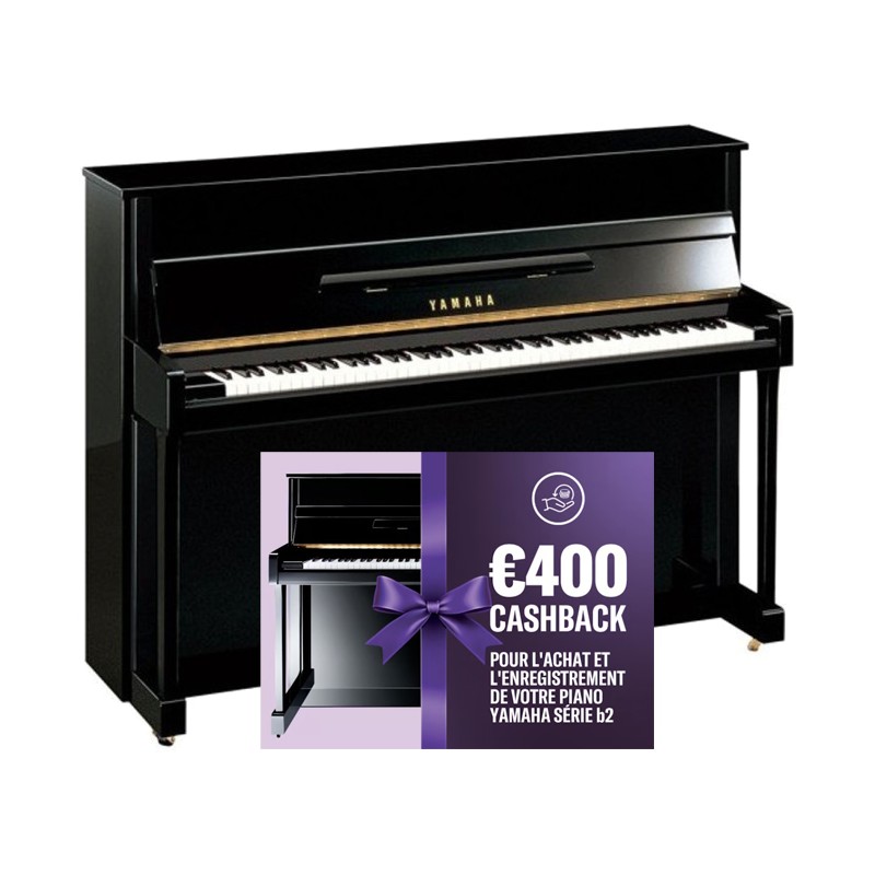 Piano droit YAMAHA B2e - Opération Cash Back
