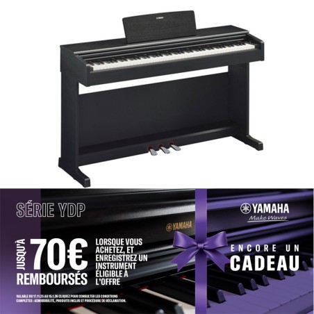 Piano numérique YAMAHA YDP145 - offre cash back