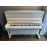 piano d'occasion feurich 122 blanc brillant