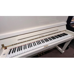 PETROF P125M1 - blanc brillant - Piano d'occasion