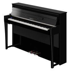 Piano hybride YAMAHA NU1XA noir verni