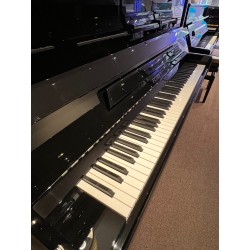 piano d'occasion feurich 122 noir brillant