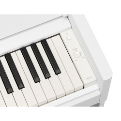 Yamaha YDPS56 blanc vue panneau de controle droit - Piano numérique Lille