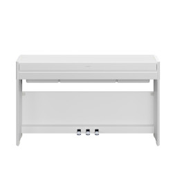 Yamaha YDPS56 blanc vue de face piano fermé - Piano numérique Lille