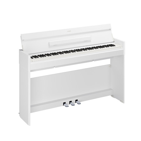 Yamaha YDPS56 blanc vue devant - piano numérique Lille
