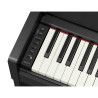 Design compact du piano numérique Yamaha YDP-S36 noir