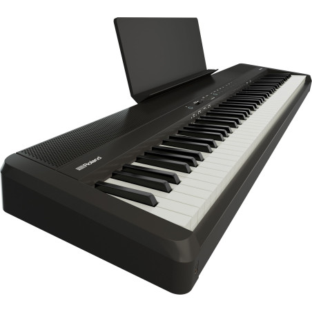 piano numérique ROLAND FP40BK vue dessus avec pupitre