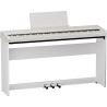 Piano ROLAND FP40 blanc sur support KSF40 blanc + pédalier KPD70 blanc