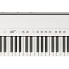 Zoom sur le panneau de commande du piano ROLAND FP40 blanc