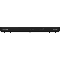 Vue arrière piano numérique ROLAND FP40 BK