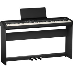 Piano numérique ROLAND FP40 Avec stand ROLAND KSF40 BK et prédalier KDP70 BK