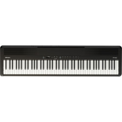 Vue du dessus piano numérique ROLAND FP40 BK
