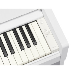 piano numérique YAMAHA YDPS36 blanc, vue panneau de commande