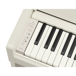 Design compact du piano numérique Yamaha YDP-S36 bouleau blanc